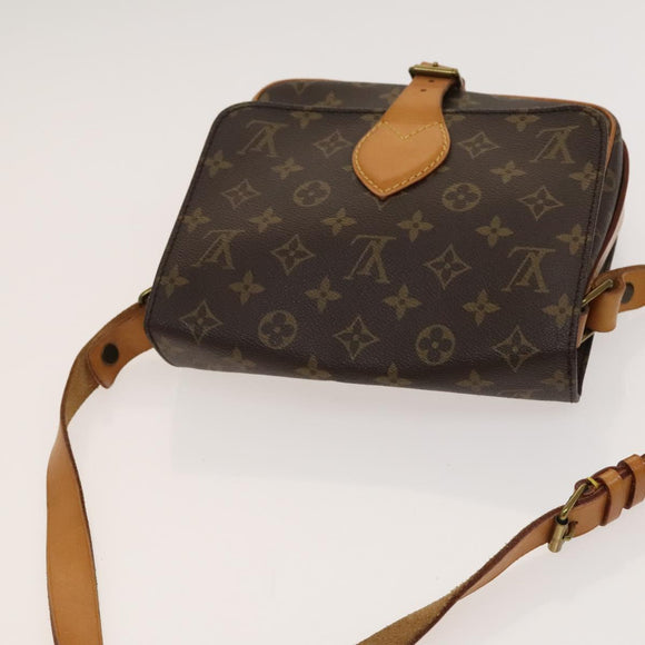 LOUIS VUITTON Monogram Cartouchiere MM Shoulder Bag M51253 LV Auth yk17825