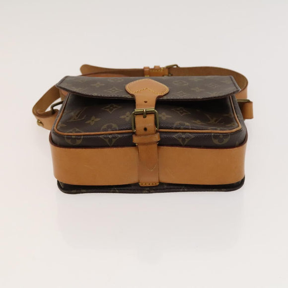 LOUIS VUITTON Monogram Cartouchiere MM Shoulder Bag M51253 LV Auth yk17825