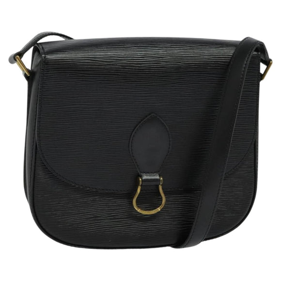 LOUIS VUITTON Epi Monogram Saint Cloud GM Bag Black Noir M52192 Auth yk17838