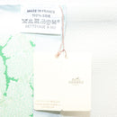 HERMES Carre 90 Scarf ""Faubourg Tropical"" Silk Green Auth yk17852-11