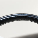 CHANEL COCO Mark Vanity Hand Bag Patent leather 2way Black Gold CC Auth yk17862-8