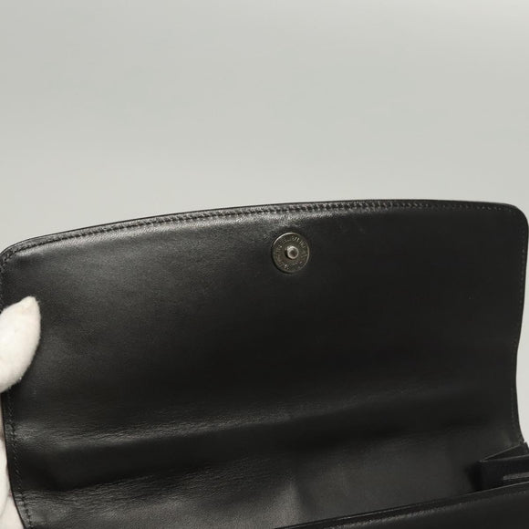 GIVENCHY Hand Bag Leather Black Auth yk17882