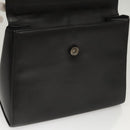 GIVENCHY Hand Bag Leather Black Auth yk17882-10