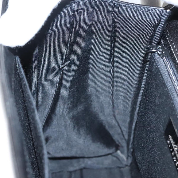 GIVENCHY Hand Bag Leather Black Auth yk17882