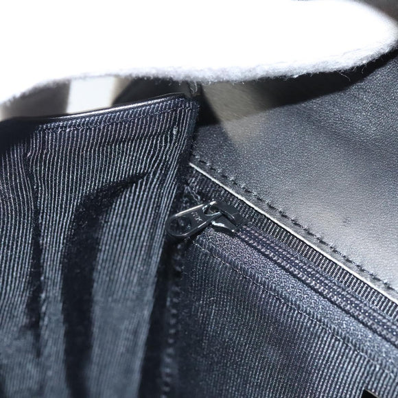 GIVENCHY Hand Bag Leather Black Auth yk17882