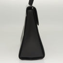 GIVENCHY Hand Bag Leather Black Auth yk17882-4