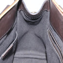 BURBERRY Nova Check Hand Bag PVC Beige Gold Auth yk17883-20