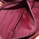 BURBERRY Nova Check Shoulder Bag Wool Beige Gold Auth yk17894-20