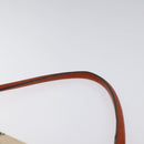 BURBERRY Nova Check Shoulder Bag Wool Beige Gold Auth yk17894-8