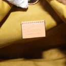 GUCCI Jetsons Collaboration Hand Bag Wool Brown 752175 Auth yk17895-18