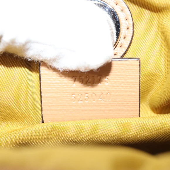 GUCCI Jetsons Collaboration Hand Bag Wool Brown 752175 Auth yk17895