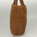 GUCCI Jetsons Collaboration Hand Bag Wool Brown 752175 Auth yk17895-4