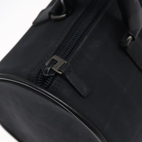 BURBERRY Nova Check Handtasche Canvas Navy Auth yk17897