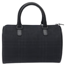 BURBERRY Nova Check Handtasche Canvas Navy Auth yk17897-2
