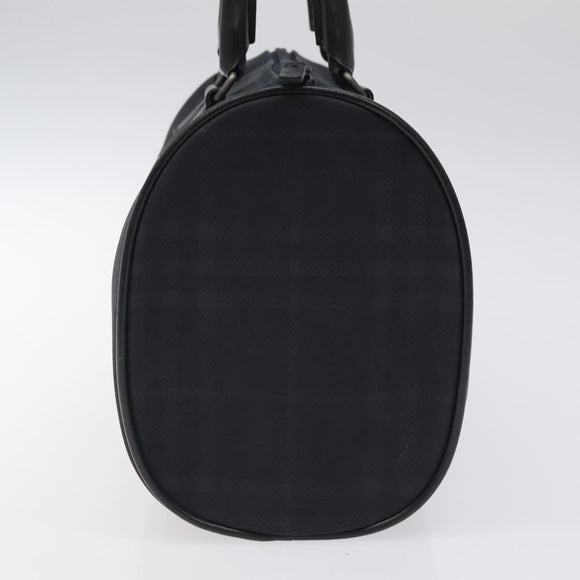 BURBERRY Nova Check Handtasche Canvas Navy Auth yk17897