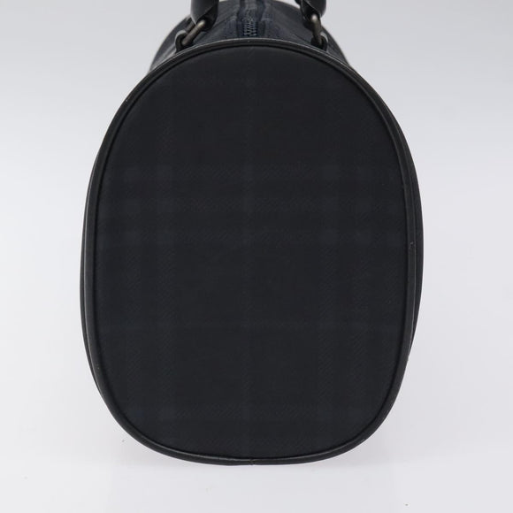 BURBERRY Nova Check Handtasche Canvas Navy Auth yk17897
