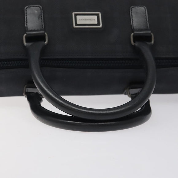 BURBERRY Nova Check Handtasche Canvas Navy Auth yk17897
