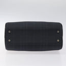 BURBERRY Nova Check Handtasche Canvas Navy Auth yk17897-5