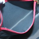 MCM Vicetos Logogram Studs Backpack PVC Leather Pink Gold Auth yk17904-22