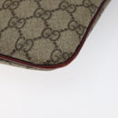 GUCCI GG Supreme Hand Bag PVC Leather Beige 117551 Auth yk17910-15