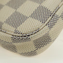 LOUIS VUITTON Damier Azur Mini Pochette Accessoires Pouch N63005 Auth yk17913-12