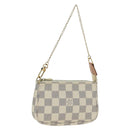 LOUIS VUITTON Damier Azur Mini Pochette Accessoires Pouch N63005 Auth yk17913-1