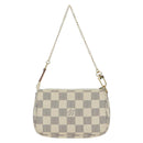 LOUIS VUITTON Damier Azur Mini Pochette Accessoires Pouch N63005 Auth yk17913-3