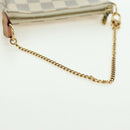 LOUIS VUITTON Damier Azur Mini Pochette Accessoires Pouch N63005 Auth yk17913-7