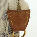 LOUIS VUITTON Damier Azur Mini Pochette Accessoires Pouch N63005 Auth yk17913-9