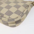 LOUIS VUITTON Damier Azur Mini Pochette Accessoires Pouch N63005 Auth yk17913AM-14