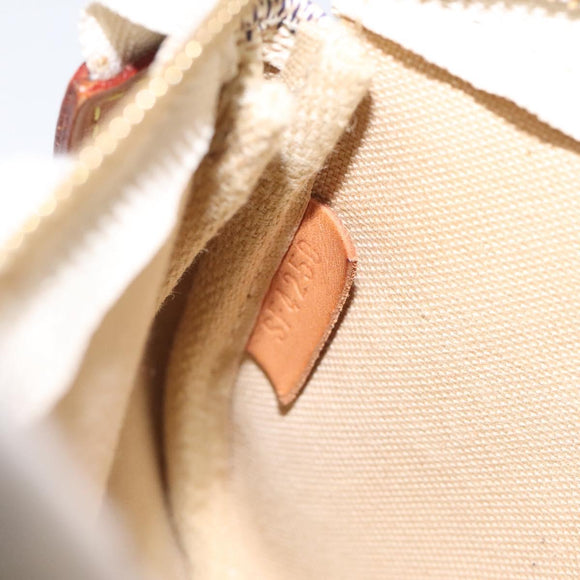 LOUIS VUITTON Damier Azur Mini Pochette Accessoires Pouch N63005 Auth yk17913AM