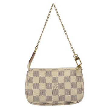 LOUIS VUITTON Damier Azur Mini Pochette Accessoires Pouch N63005 Auth yk17913AM - 0
