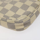 LOUIS VUITTON Damier Azur Mini Pochette Accessoires Pouch N63005 Auth yk17914-15