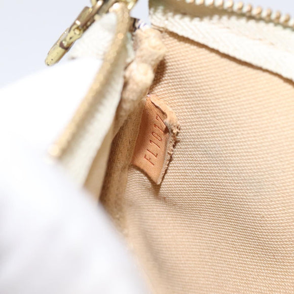 LOUIS VUITTON Damier Azur Mini Pochette Accessoires Pouch N63005 Auth yk17914