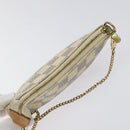 LOUIS VUITTON Damier Azur Mini Pochette Accessoires Pouch N63005 Auth yk17914-6