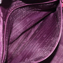 LOEWE Anagram Hand Bag Leather Pink Gold Auth yk17930-21