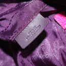 LOEWE Anagram Hand Bag Leather Pink Gold Auth yk17930-12