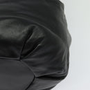 LOEWE Anagram Hand Bag Leather Black Silver Auth yk17932V-16