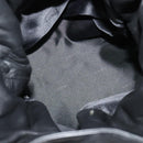 LOEWE Anagram Hand Bag Leather Black Silver Auth yk17932V-10