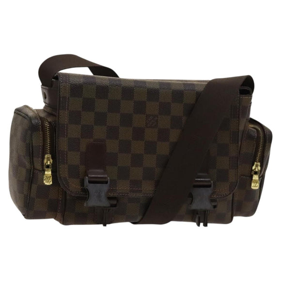 LOUIS VUITTON Damier Ebene Reporter Melville Shoulder Bag N51126 LV Auth yk17936