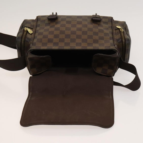 LOUIS VUITTON Damier Ebene Reporter Melville Shoulder Bag N51126 LV Auth yk17936