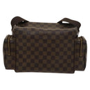 LOUIS VUITTON Damier Ebene Reporter Melville Shoulder Bag N51126 LV Auth yk17936-3