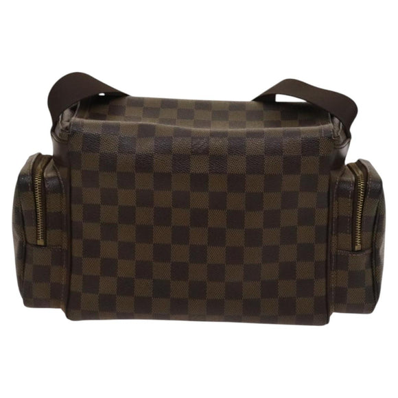 LOUIS VUITTON Damier Ebene Reporter Melville Shoulder Bag N51126 LV Auth yk17936
