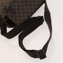 LOUIS VUITTON Damier Ebene Reporter Melville Shoulder Bag N51126 LV Auth yk17936-7