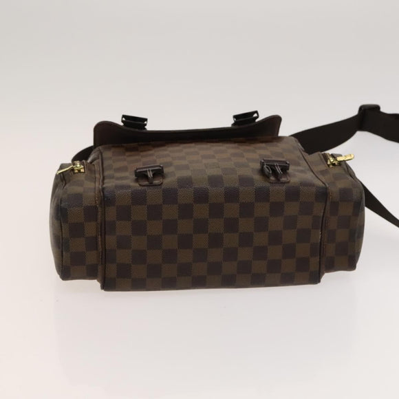 LOUIS VUITTON Damier Ebene Reporter Melville Shoulder Bag N51126 LV Auth yk17936