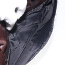 BURBERRY Nova Check Hand Bag Nylon Beige Brown Silver Auth yk17943-19