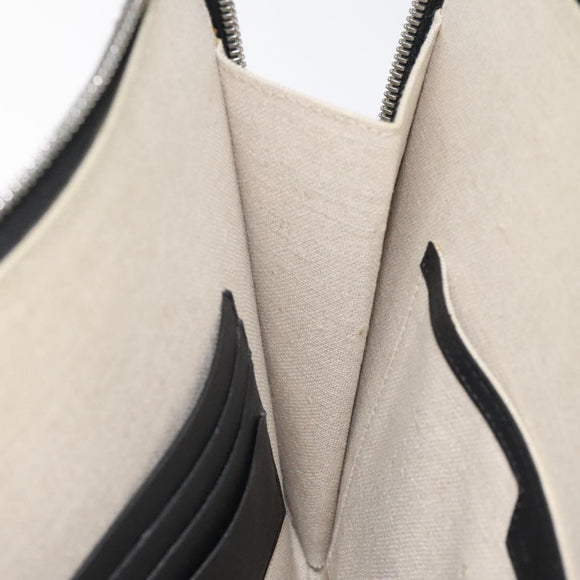 Berluti Calligraphy Clutch Bag Leather Brown Silver Auth yk17944