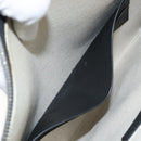 Berluti Calligraphy Clutch Bag Leather Brown Silver Auth yk17944-11