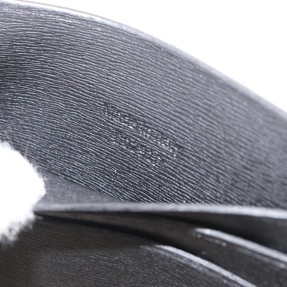 Berluti Calligraphy Clutch Bag Leather Brown Silver Auth yk17944