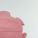 LOEWE Nappa Aire Anagram Hand Bag Leather Pink Silver Auth yk17947A-14